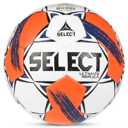 Мяч ганд. SELECT Ultimate Replica v25, 3572858745, р.3(Senior), ПУ,руч.сш, бел-оранж-т.син за 5&nbsp;373.70 ₽ купить в Санкт-Петербурге