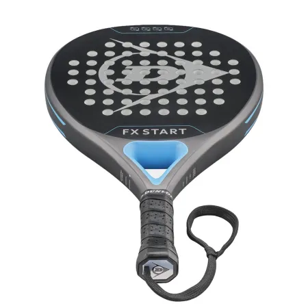 Ракетка для падела Dunlop FX Start, 10370737, для начинающих, гибрид, графит, черно-синий за 13&nbsp;175 ₽ купить в Санкт-Петербурге