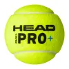 Мяч для падела HEAD Padel Pro+, 540203, уп.3 шт, FIP Approved, войлок,нат.резина,желтый за 933.30 ₽ купить в Санкт-Петербурге