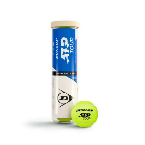 Мяч теннисный Dunlop ATP Official Tour Premium 4B, 601599, уп.4шт, одобр. ITF, нат.резина,фетр. за 1&nbsp;734 ₽ в Санкт-Петербурге